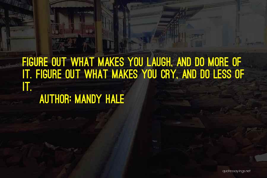 Happy Crying Quotes By Mandy Hale