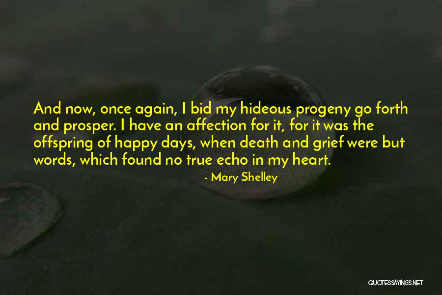 Happy Days Quotes By Mary Shelley