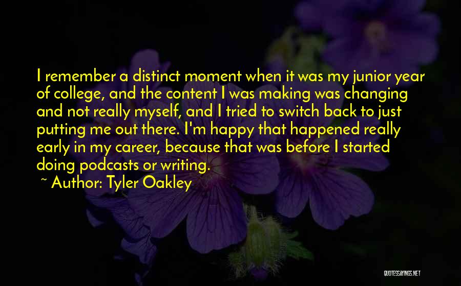 Happy Doing Me Quotes By Tyler Oakley