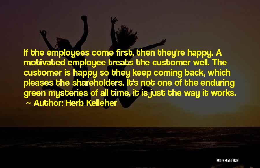 Top 26 Quotes & Sayings About Happy Employees