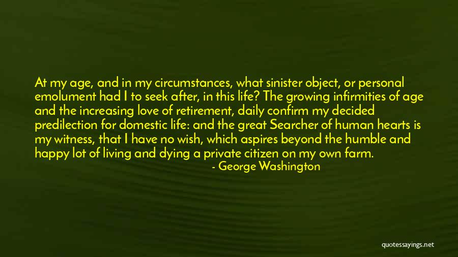 Happy For My Love Quotes By George Washington Happy For My Love Quotes By George Washington