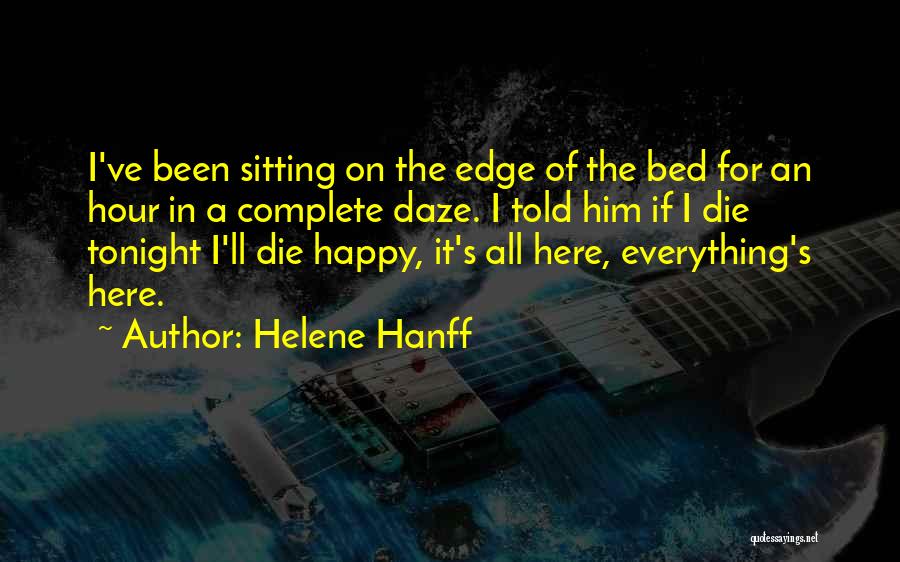 Happy Hour Quotes By Helene Hanff