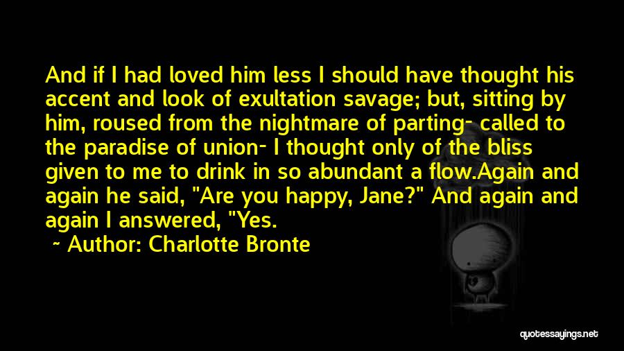 Happy In Love Again Quotes By Charlotte Bronte