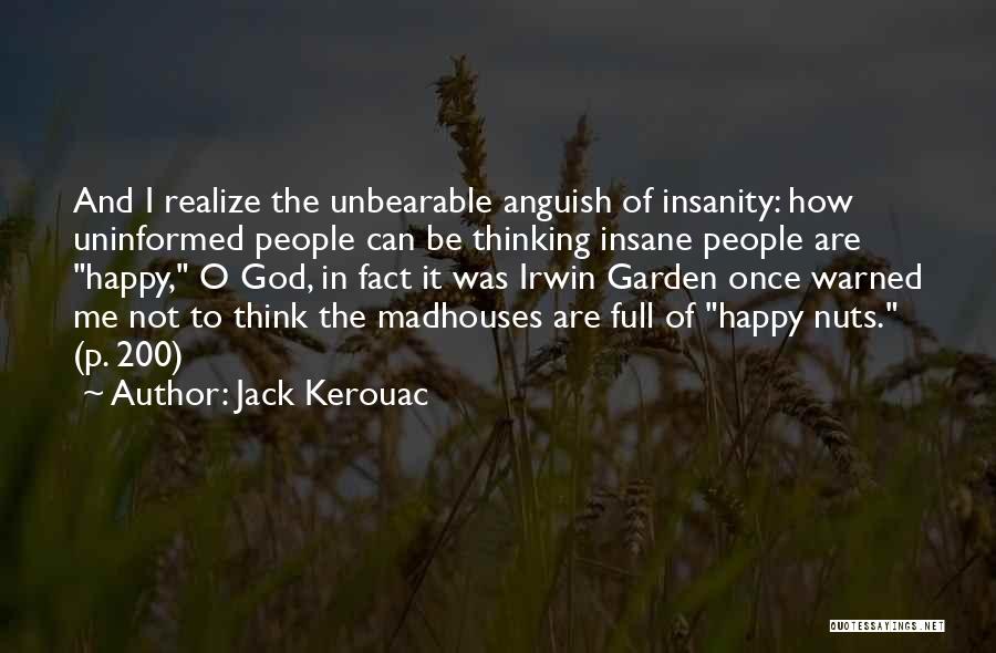 Happy Insane Quotes By Jack Kerouac