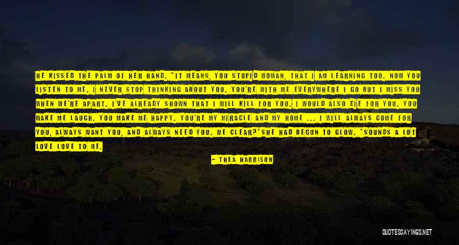 Happy Learning Quotes By Thea Harrison Happy Learning Quotes By Thea Harrison