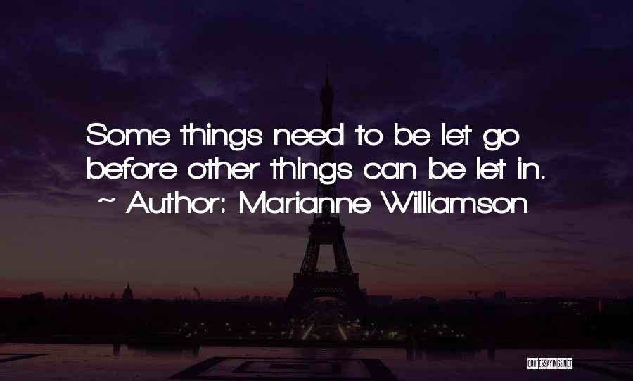 Happy Letting Go Quotes By Marianne Williamson