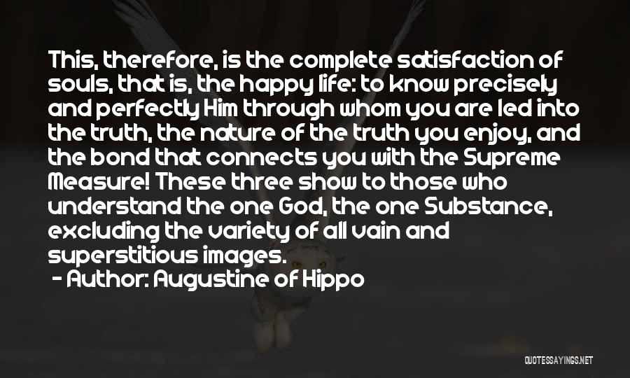 Happy Life Images Quotes By Augustine Of Hippo