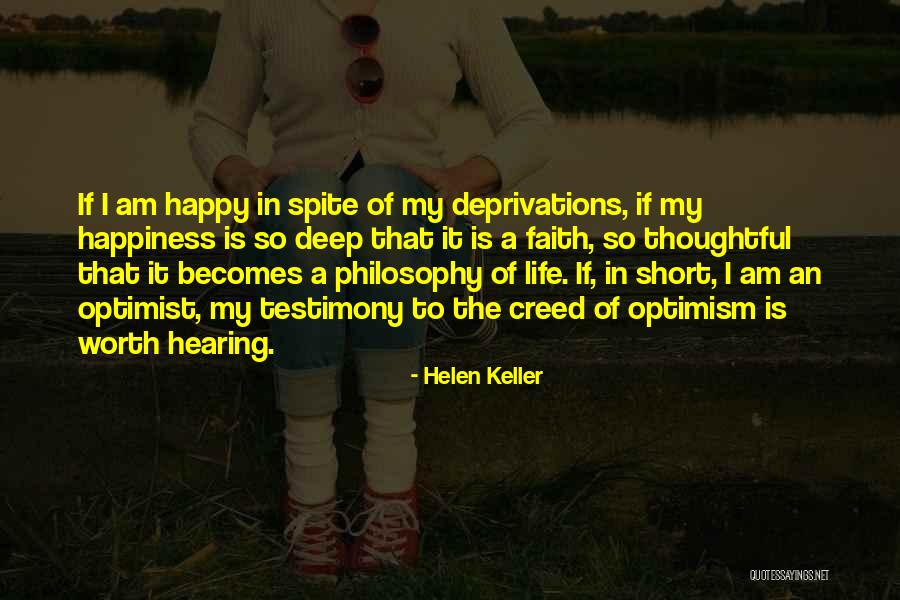 Happy Life Is Short Quotes By Helen Keller Happy Life Is Short Quotes By Helen Keller