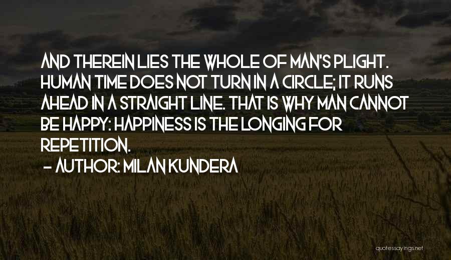 Happy Life Time Quotes By Milan Kundera