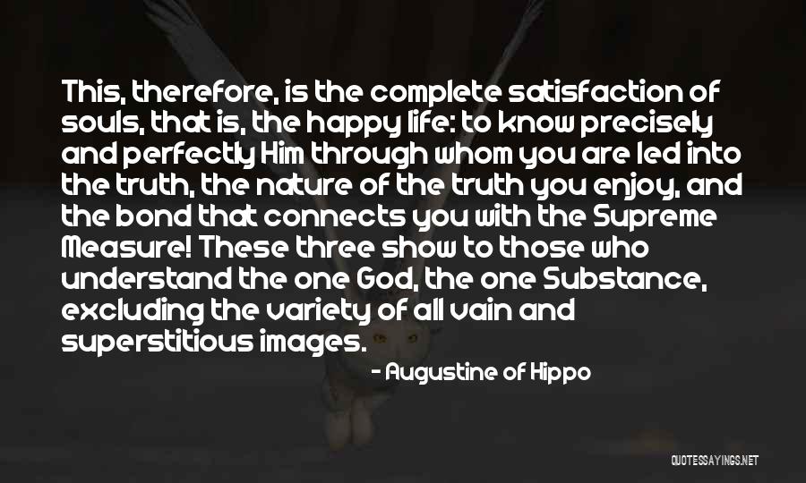 Happy Life With Him Quotes By Augustine Of Hippo