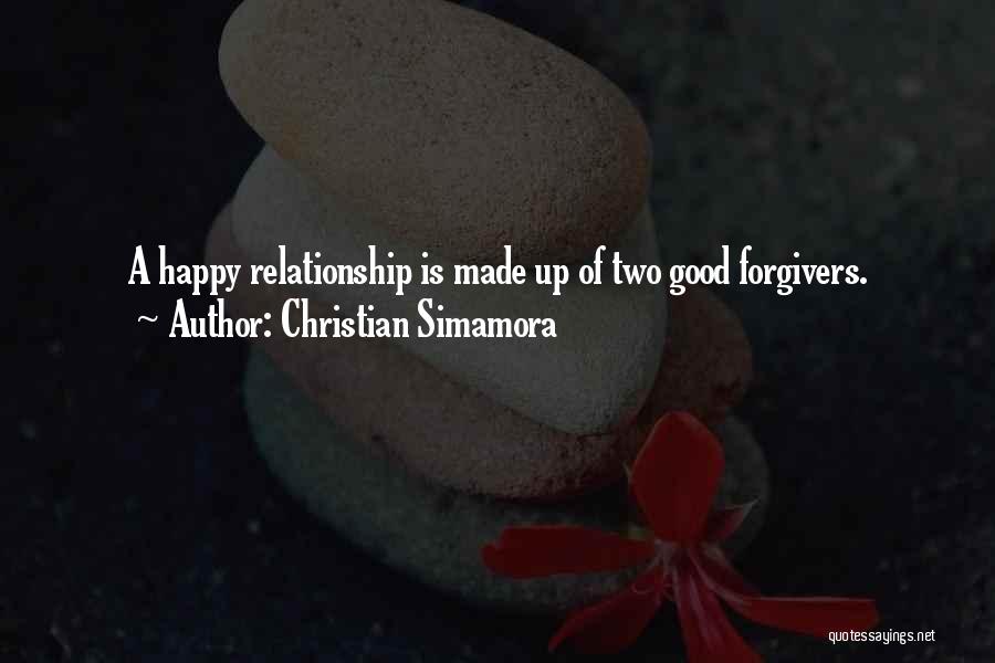 Happy Love Relationship Quotes By Christian Simamora