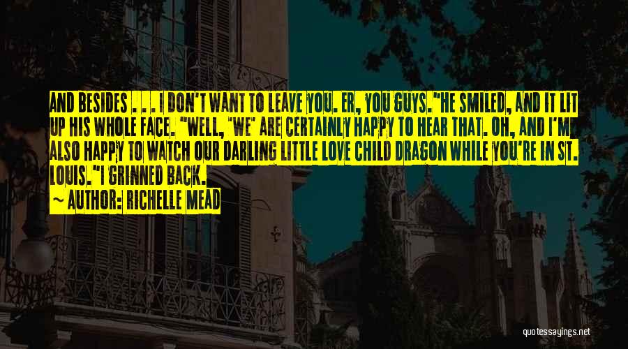 Happy Love Relationship Quotes By Richelle Mead