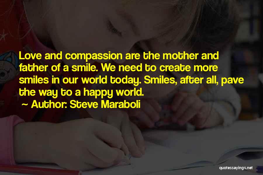 Happy Love Smile Quotes By Steve Maraboli