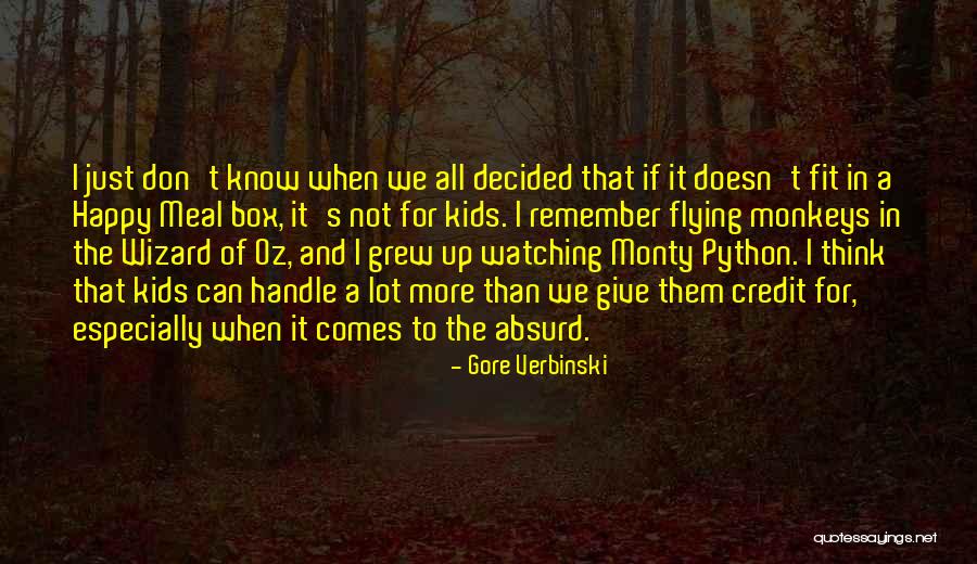 Happy Monkeys Quotes By Gore Verbinski Happy Monkeys Quotes By Gore Verbinski