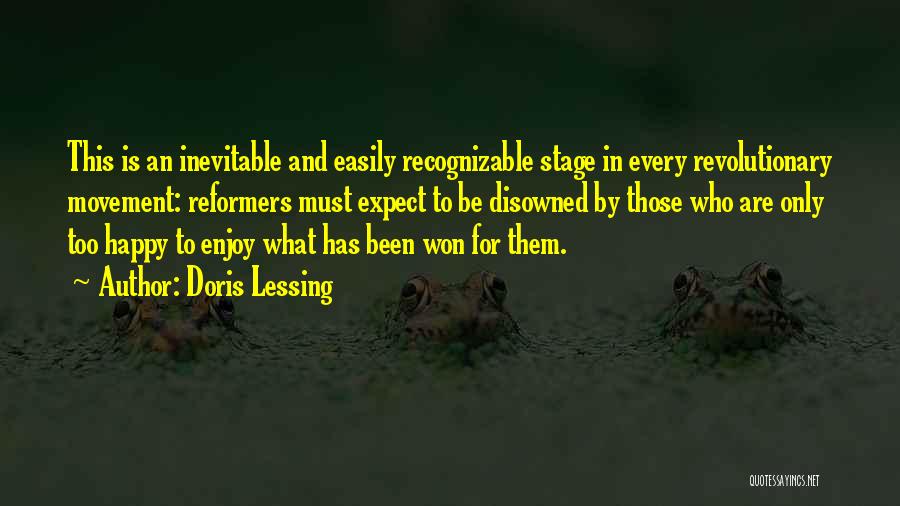 Happy Movement Quotes By Doris Lessing