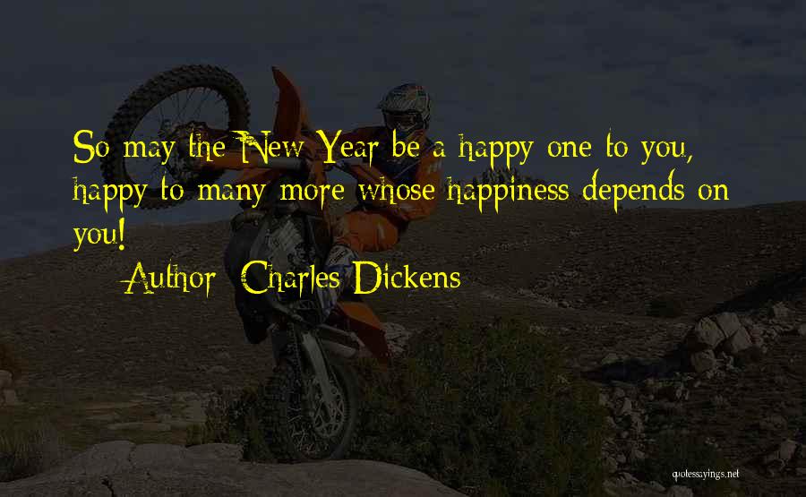 Happy New Year Inspirational Quotes By Charles Dickens