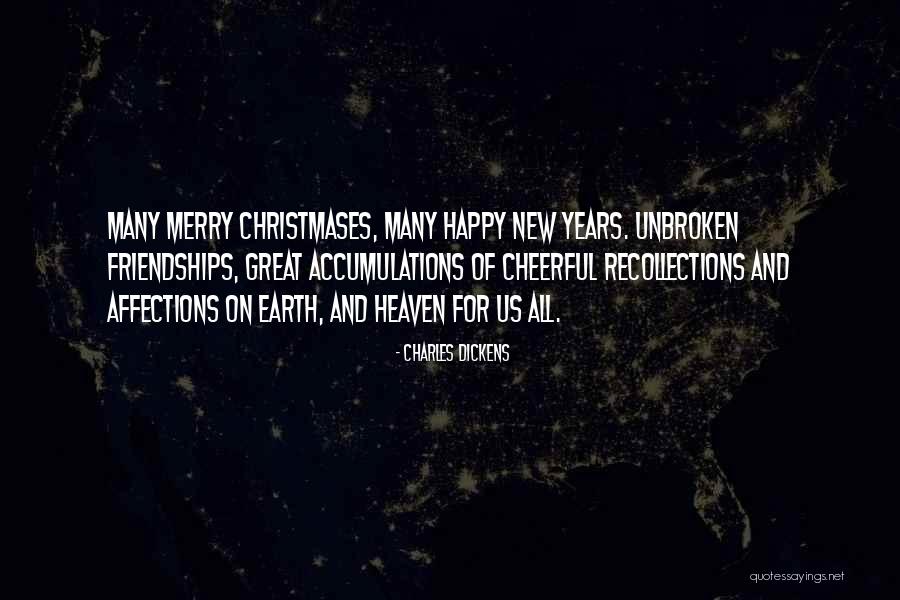 Happy New Years Quotes By Charles Dickens