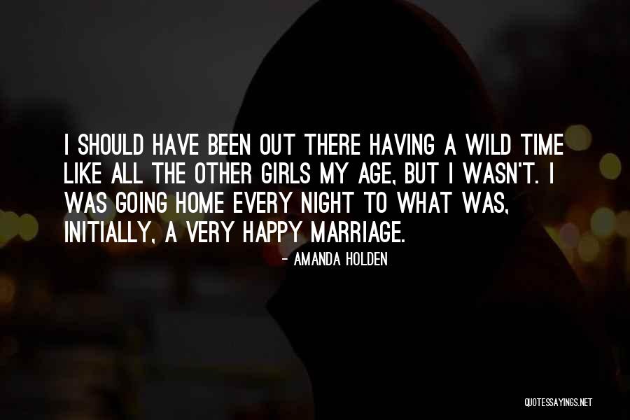 Happy Night Time Quotes By Amanda Holden