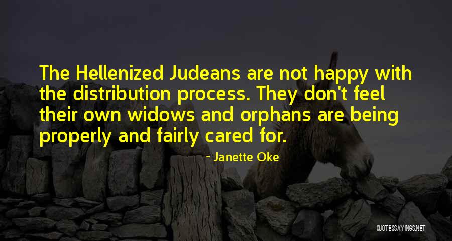 Happy Orphans Quotes By Janette Oke