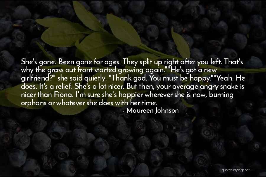 Happy Orphans Quotes By Maureen Johnson