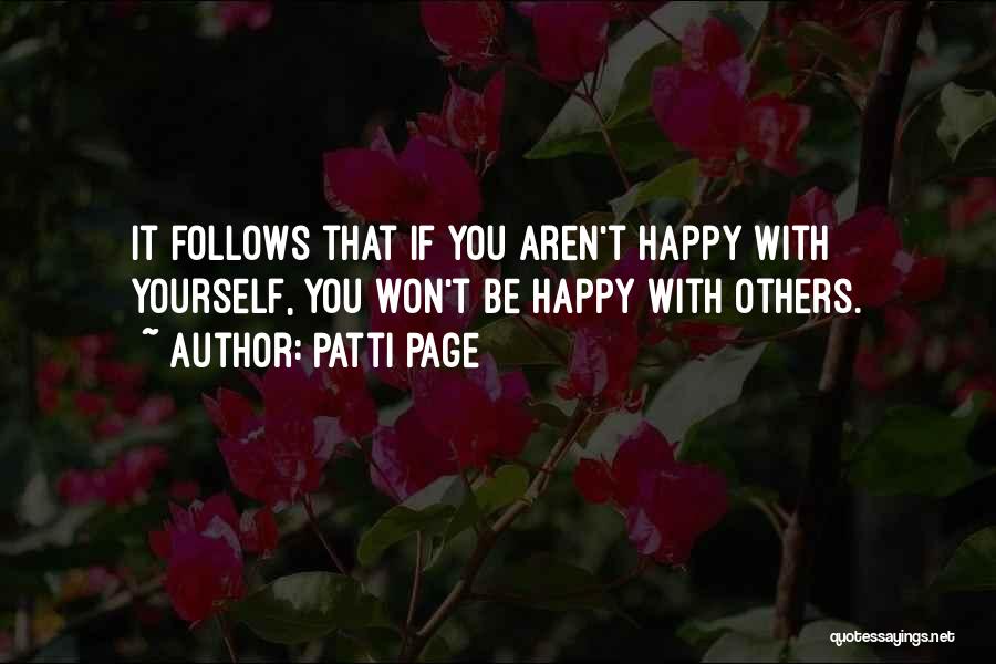 Happy Page Quotes By Patti Page