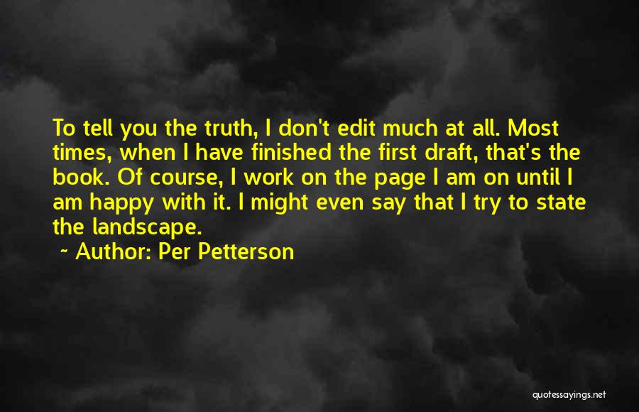 Happy Page Quotes By Per Petterson