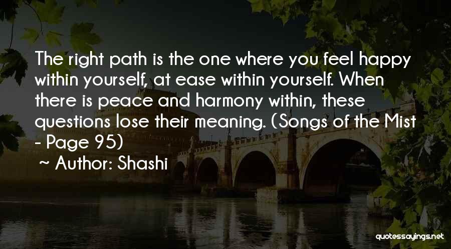 Happy Page Quotes By Shashi
