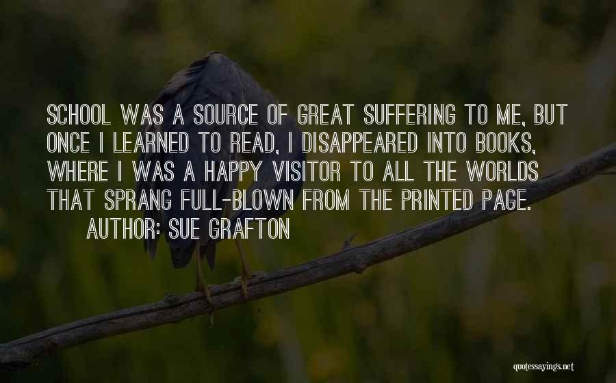 Happy Page Quotes By Sue Grafton