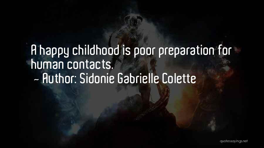 Happy Poor Quotes By Sidonie Gabrielle Colette