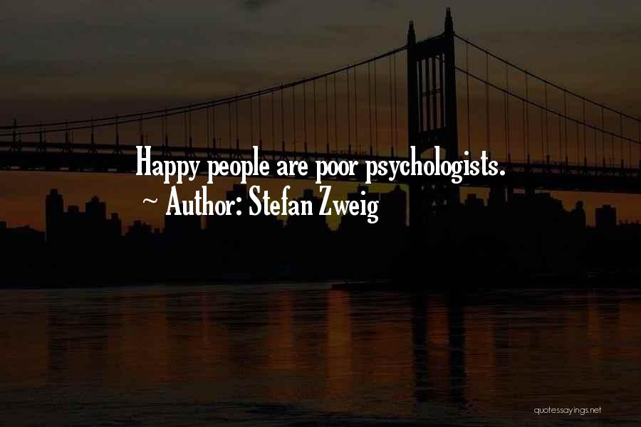 Happy Poor Quotes By Stefan Zweig