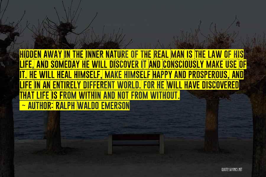 Happy Prosperous Quotes By Ralph Waldo Emerson