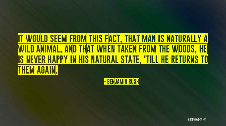 Happy Returns Quotes By Benjamin Rush