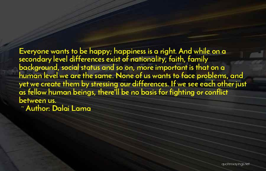 Happy Status And Quotes By Dalai Lama