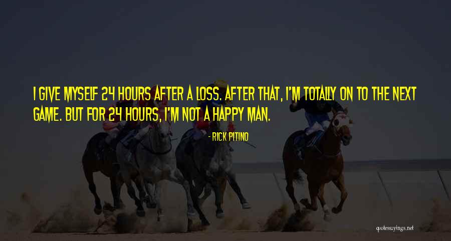 Happy The Man Quotes By Rick Pitino Happy The Man Quotes By Rick Pitino