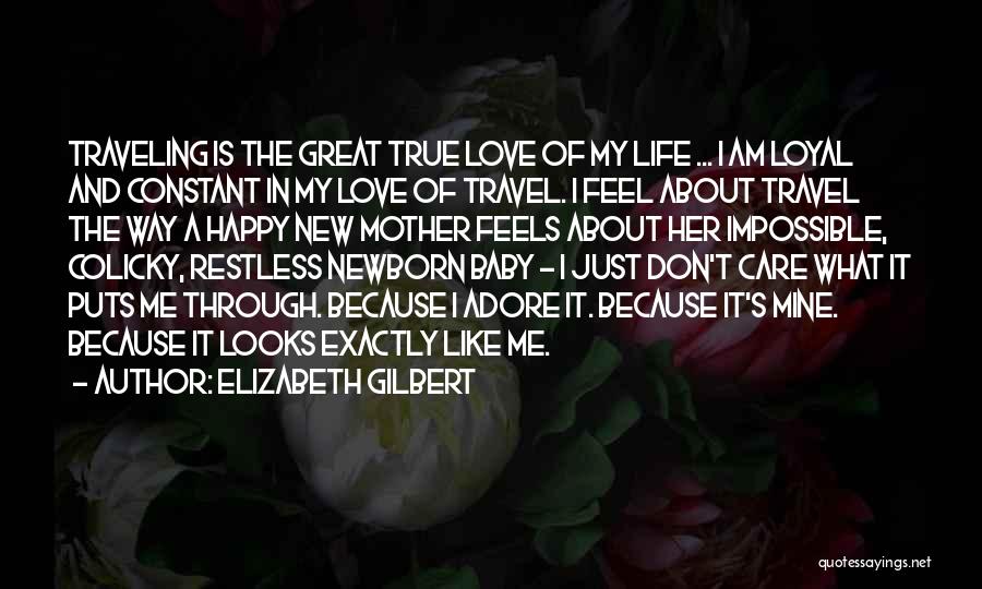 Happy The Way I Am Quotes By Elizabeth Gilbert