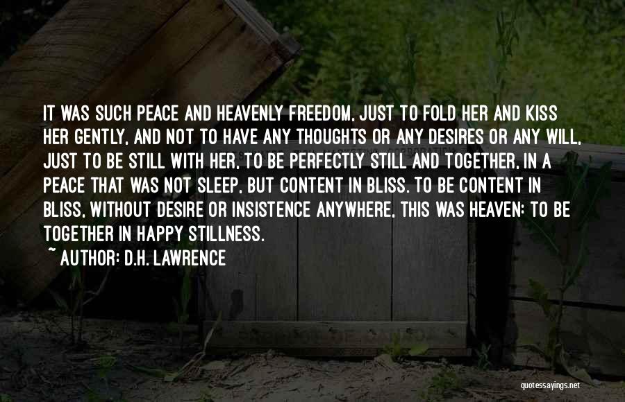 Happy Thoughts Or Quotes By D.H. Lawrence