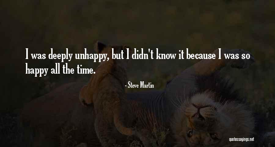 Happy Time Funny Quotes By Steve Martin