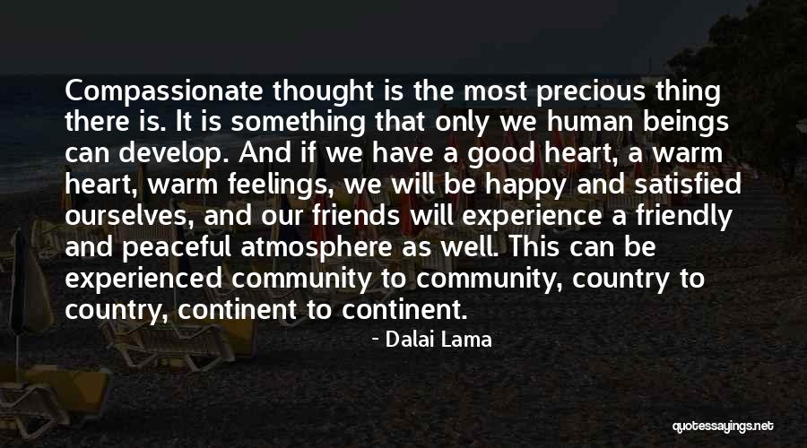 Happy To Be Friends Quotes By Dalai Lama