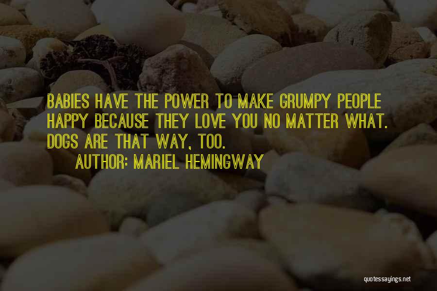 Happy To Have Baby Quotes By Mariel Hemingway