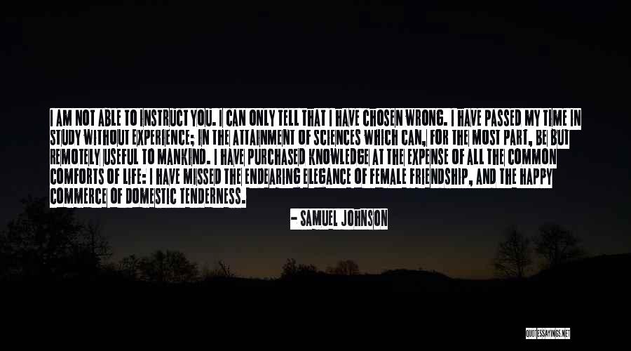 Happy To Have You In My Life Quotes By Samuel Johnson