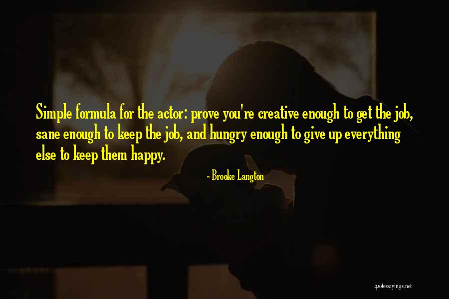 Happy To You Quotes By Brooke Langton Happy To You Quotes By Brooke Langton