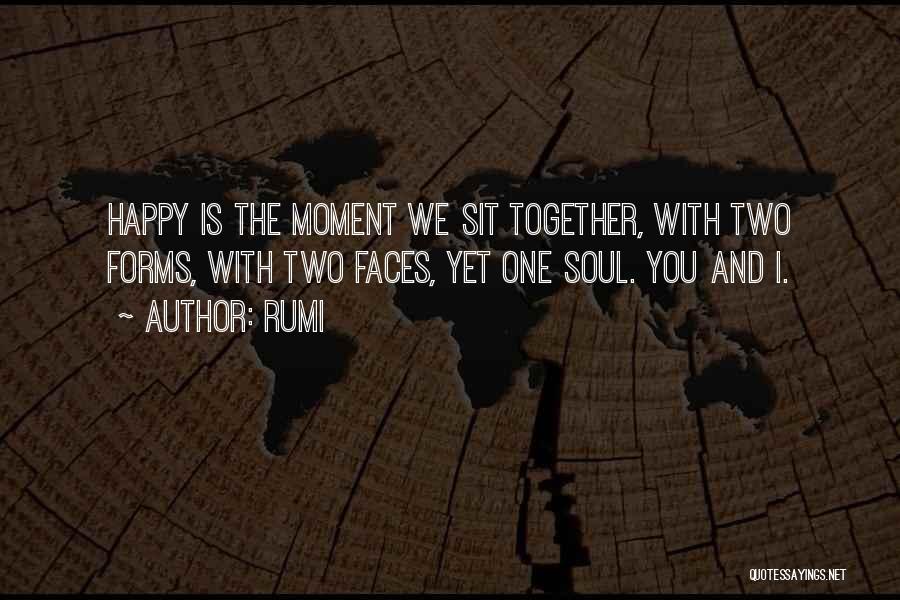 Happy Together With You Quotes By Rumi