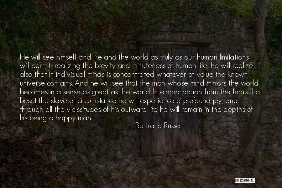 Happy Universe Quotes By Bertrand Russell Happy Universe Quotes By Bertrand Russell