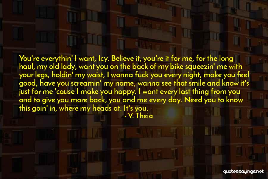 Happy V Day Quotes By V. Theia Happy V Day Quotes By V. Theia