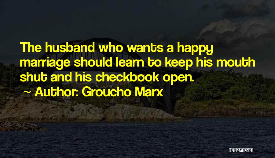 Happy Wedding Quotes By Groucho Marx