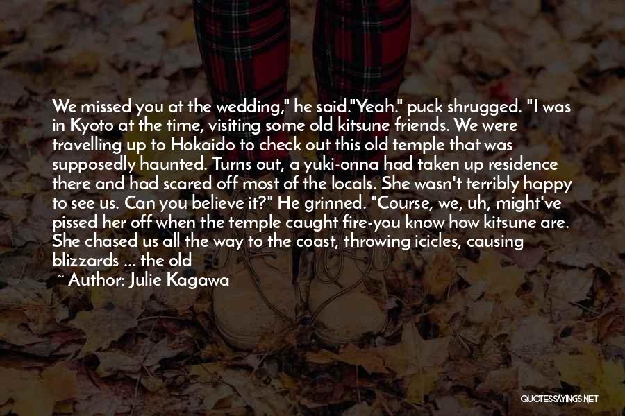 Happy Wedding Quotes By Julie Kagawa