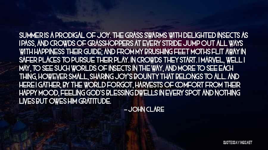 Happy With God Quotes By John Clare Happy With God Quotes By John Clare