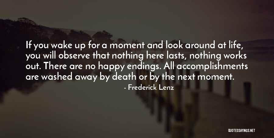 Happy Work Life Quotes By Frederick Lenz