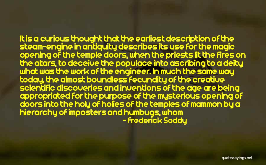 Harald Leemann Quotes By Frederick Soddy