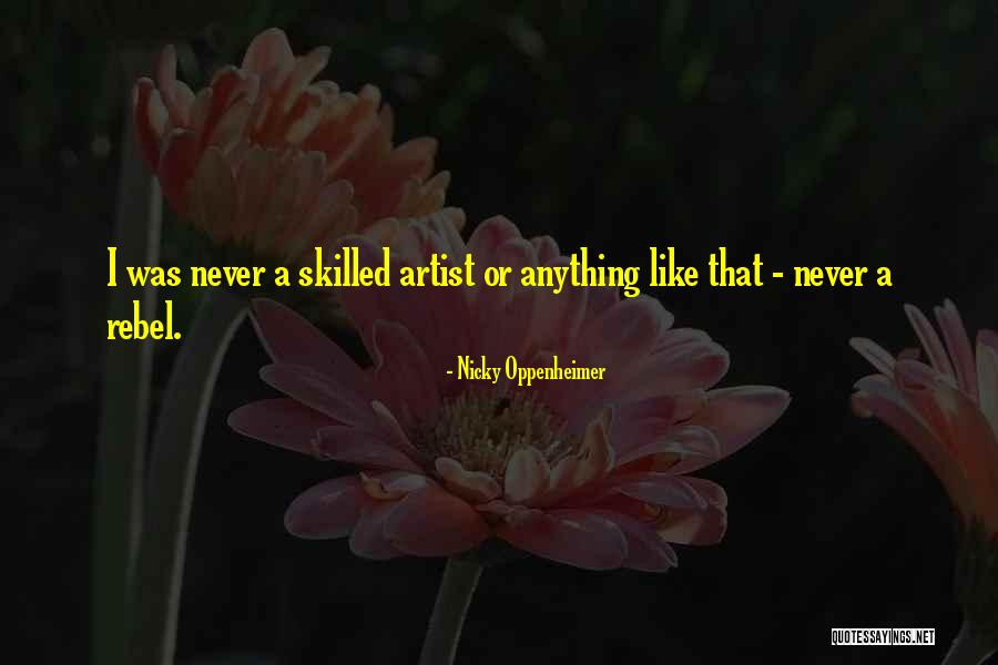 Harapan Quotes By Nicky Oppenheimer